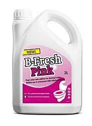 Жидкость для биотуалетов "B-FRESH RINSE" (в верхний бак, розовая, объем 2л)
